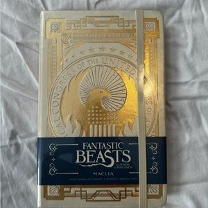 Fantastic Beasts Gold Journal
